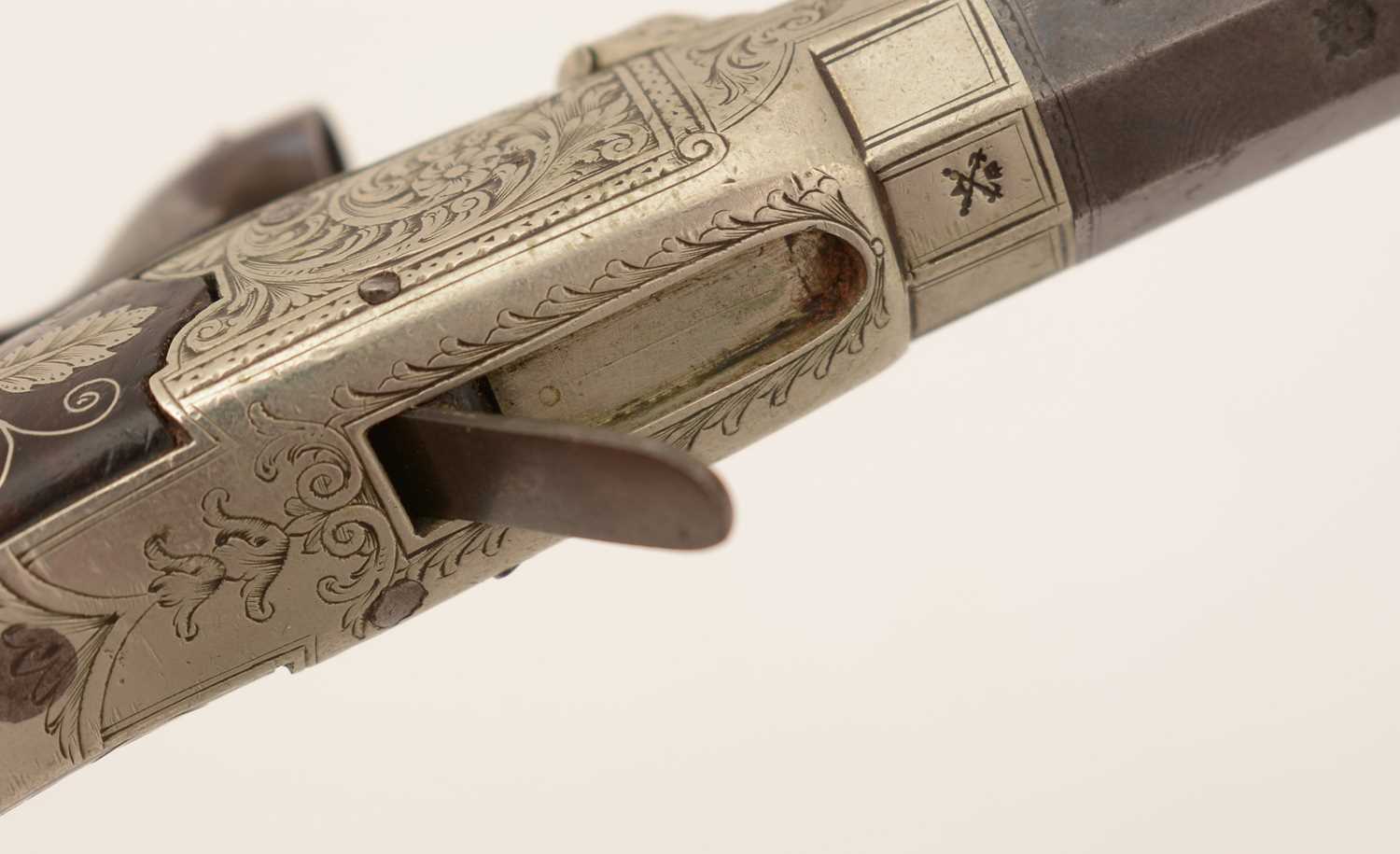 A cased pair of 19th Century percussion pistols, by Smith, - Image 14 of 51