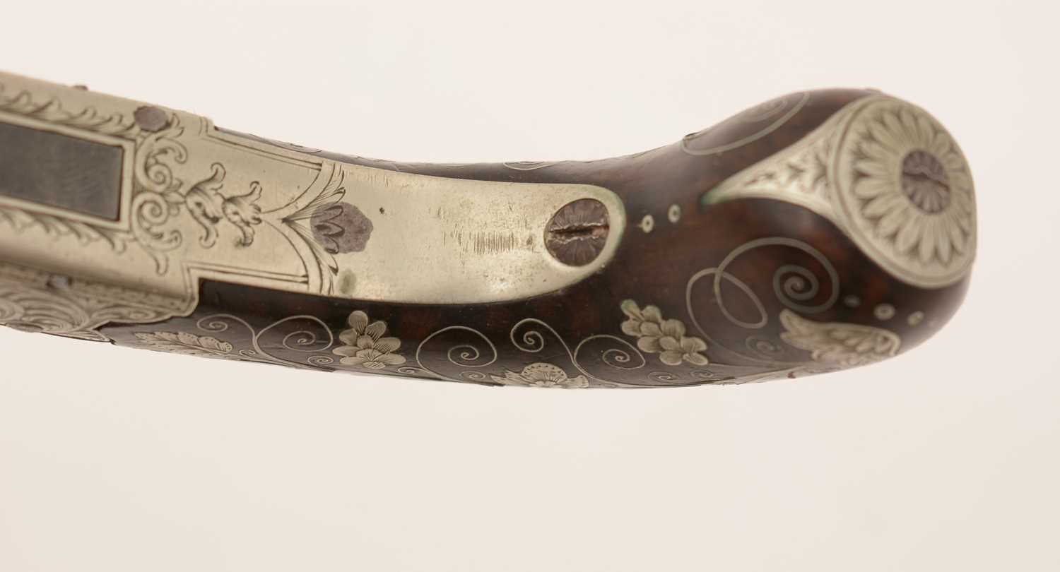 A cased pair of 19th Century percussion pistols, by Smith, - Image 5 of 51