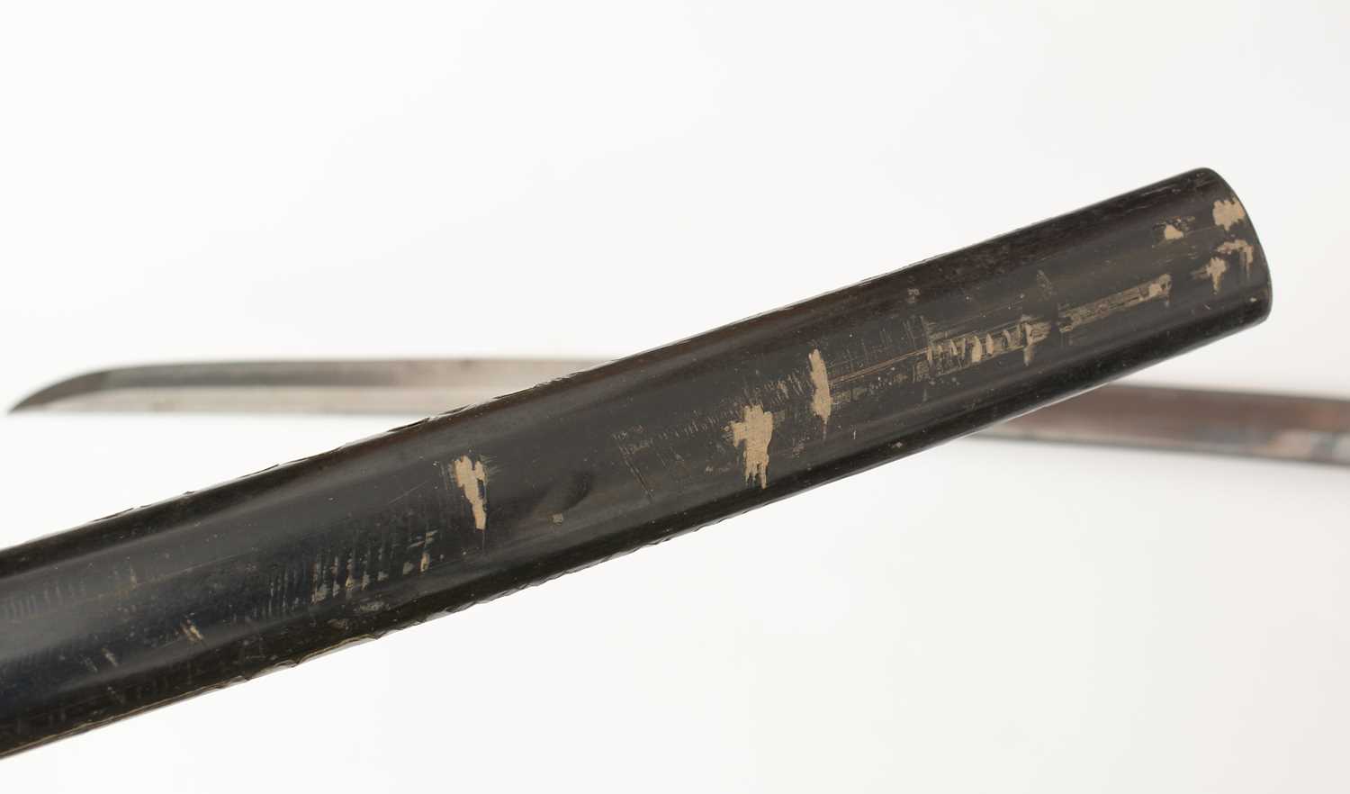 WWII Japanese Officer's katana, - Image 4 of 39