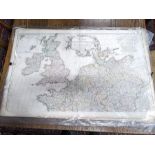 Three 18th century map engravings