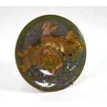 An Edwardian Pilkington pottery lustre-glazed dish