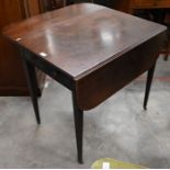 A 19th century mahogany Pembroke table