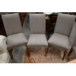 'Flamont Home Interiors' - a set of six contemporary dining chairs