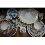Various Georgian and later ceramic tableware