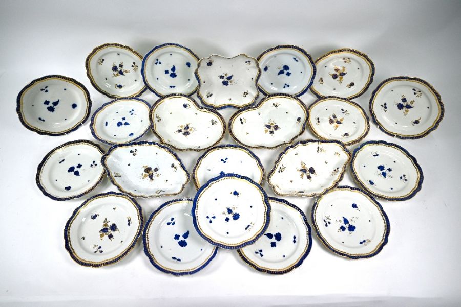 Salopian porcelain fruit service - Image 8 of 13