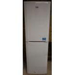 A Beko A+ class fridge freezer