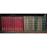 Thackeray, W M - Works in 14 gilt morocco bindings