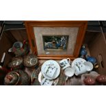 Mixed lot to include Royal Worcester coffee set