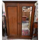 A 19th century mahogany compactum