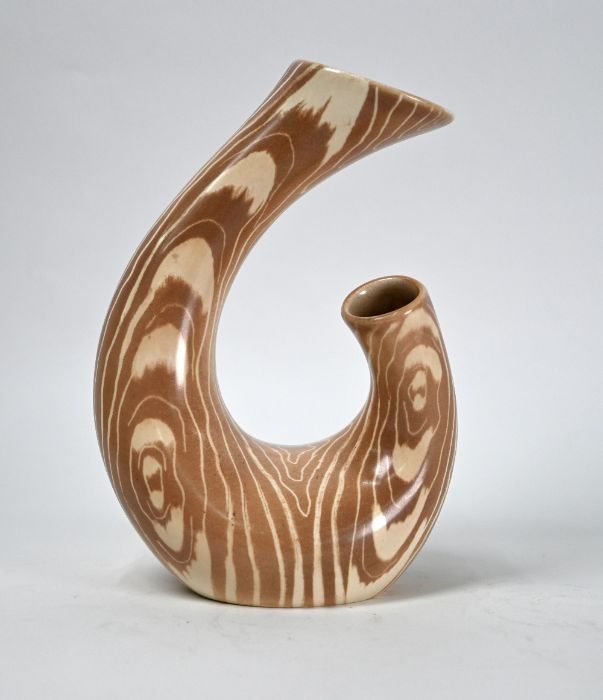 A Beswick pottery 'Wood grain' vase - Image 7 of 10