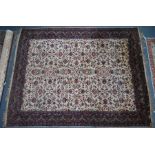 An old Persian Tabriz carpet