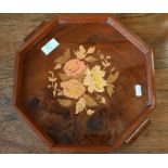 A modern Sorrento marquetry tray