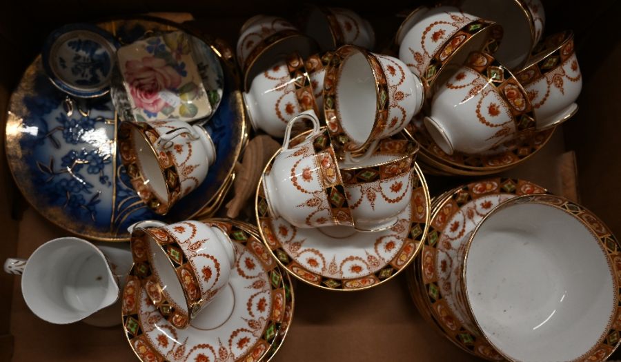 Chinese enamel bowl to/w a quantity of decorative ceramics - Image 3 of 3