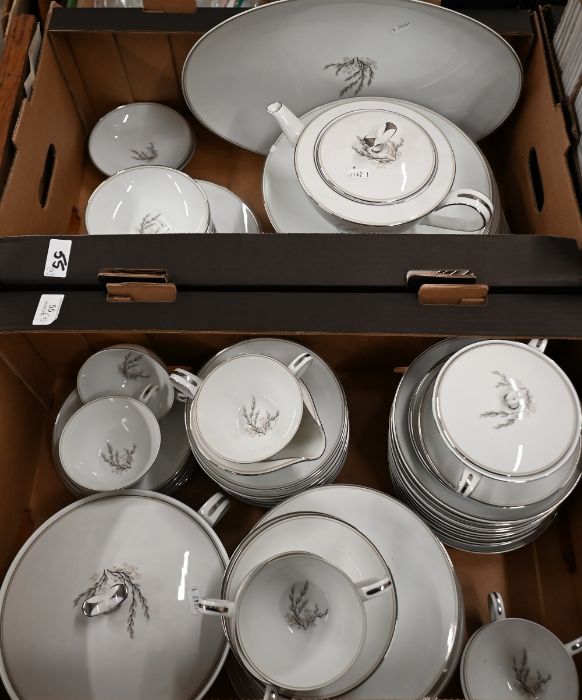 Extensive Noritake 'Candice' dinner/tea service