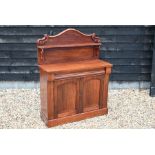 A Victorian mahogany chiffonier