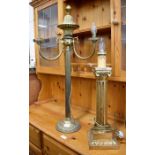 Table lamp and column lamp