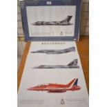 Set of good quality aircraft prints