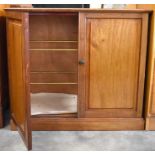 A 19th century mahogany side cabinet