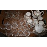 Paragon China 'Country Lane' coffee service for six etc