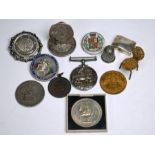Various medals, coins and collectables
