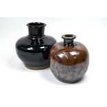 Two Chinese stoneware vases