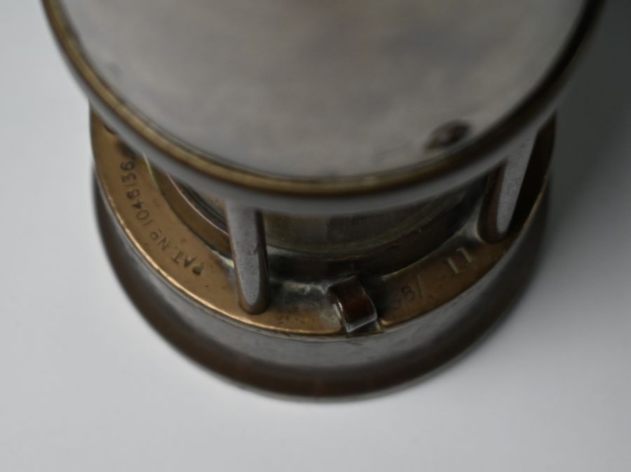 A vintage miner's lamp (maker's plate obscured) - Image 3 of 3