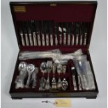 A canteen of epns Kings pattern flatware and cutlery for six settings