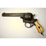 A 19th century rimfire revolver