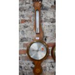 Hardcastle, London, a Victorian mahogany barometer