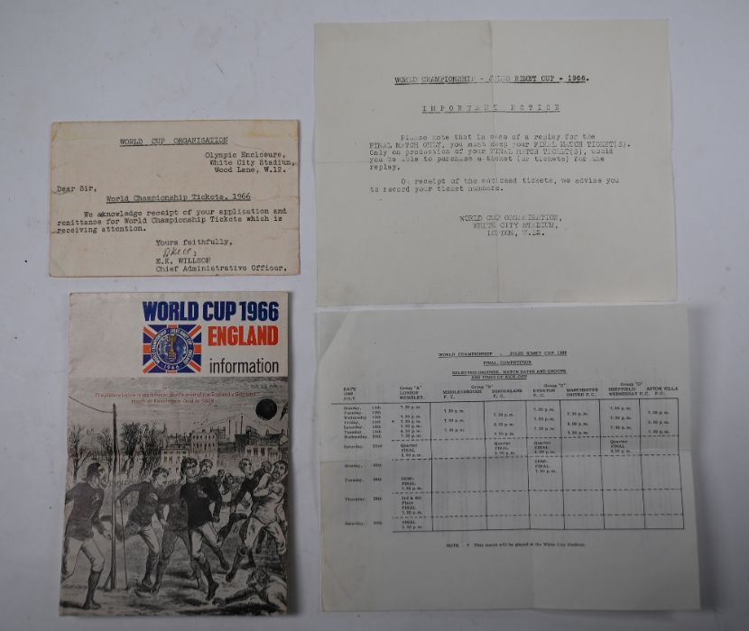 1966 football World Cup Final memorabilia - Image 3 of 5
