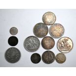 Various Victorian silver coins