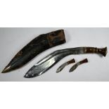 An early 20th century Nepalese kukri