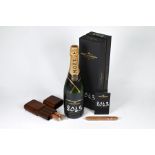 Champagne and cigar-case