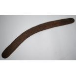 An indigenous Australian boomerang