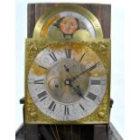 Latimer & Miller, Gateshead, a late 18th/19th century oak longcase clock