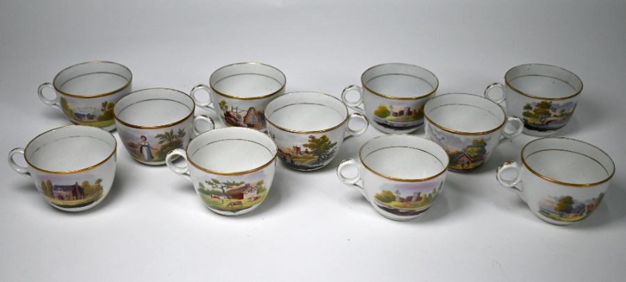 A New Hall china tea service - Image 8 of 9