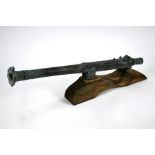 An 18th or 19th century Borneo bronze ships cannon (Lantaka)