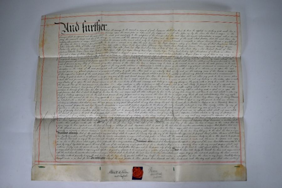 Sixteen various parchment indentures and deeds, leases and other legal documents - Image 2 of 3