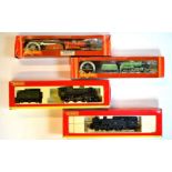Four boxed Hornby 00 gauge locomotives