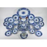 An extensive Victorian Minton & Co 'Chinese Dragon Bird' dinner service