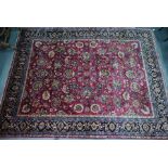 A Persian Meshed carpet