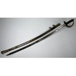 An Italian cavalry sabre