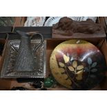 Arts & Crafts Joseph Sankey Neptune mark copper jug etc