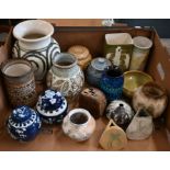 An interesting selection of studio pottery