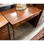 A 19th century mahogany hall table