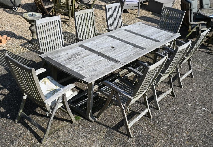 A Neptune teak garden dining set - Image 2 of 3