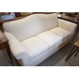 A country house three seater sofa