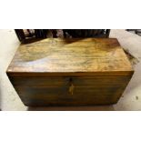 Antique pine blanket chest