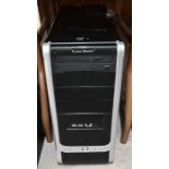 A Cooler Master personal computer tower