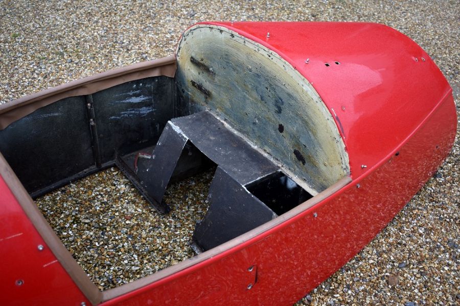 A bespoke Morgan 3-wheeler 'barrel back' car body, circa 1950's - Image 8 of 8